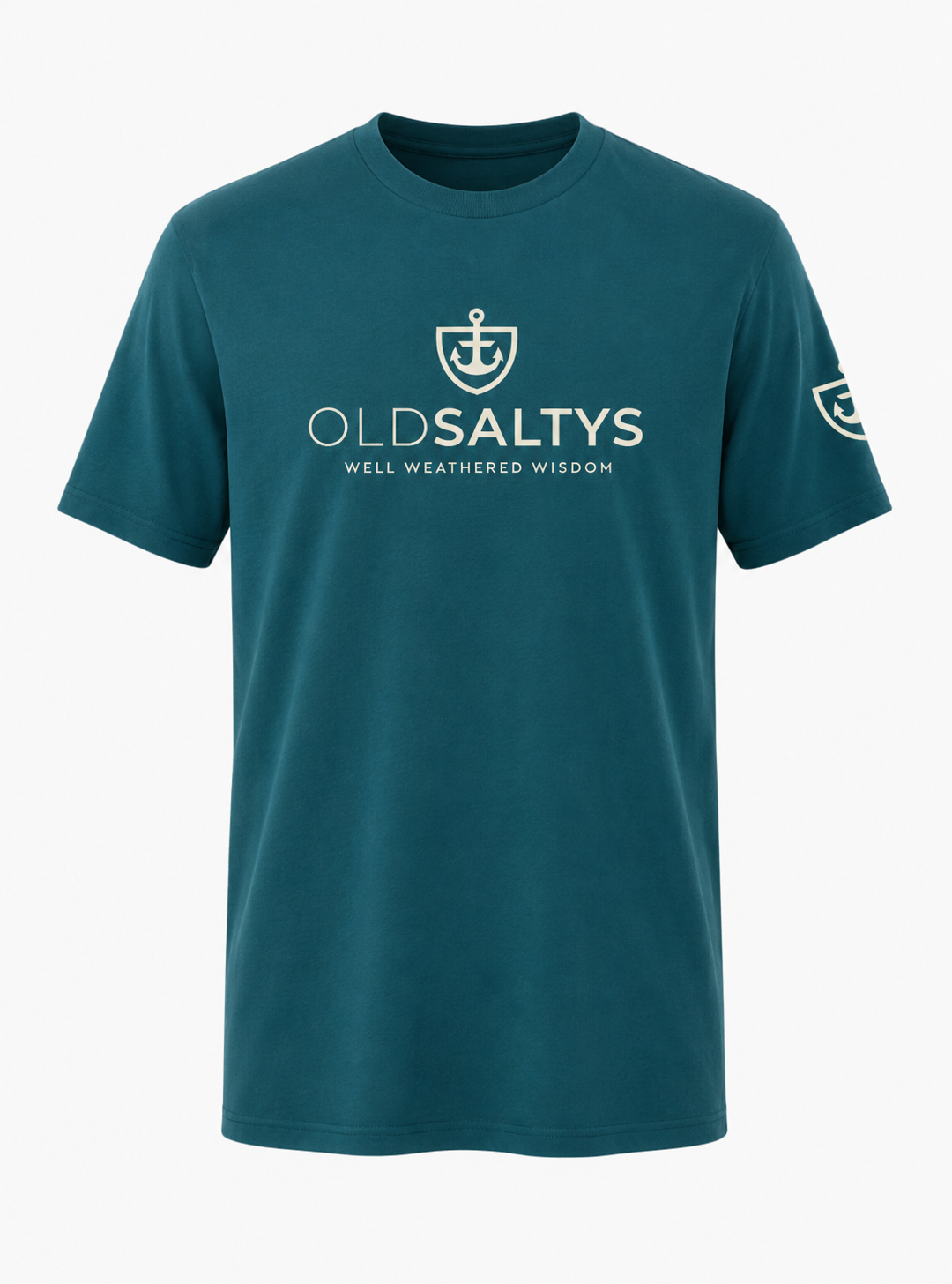 Old Saltys Signature Tee - Tidal Teal