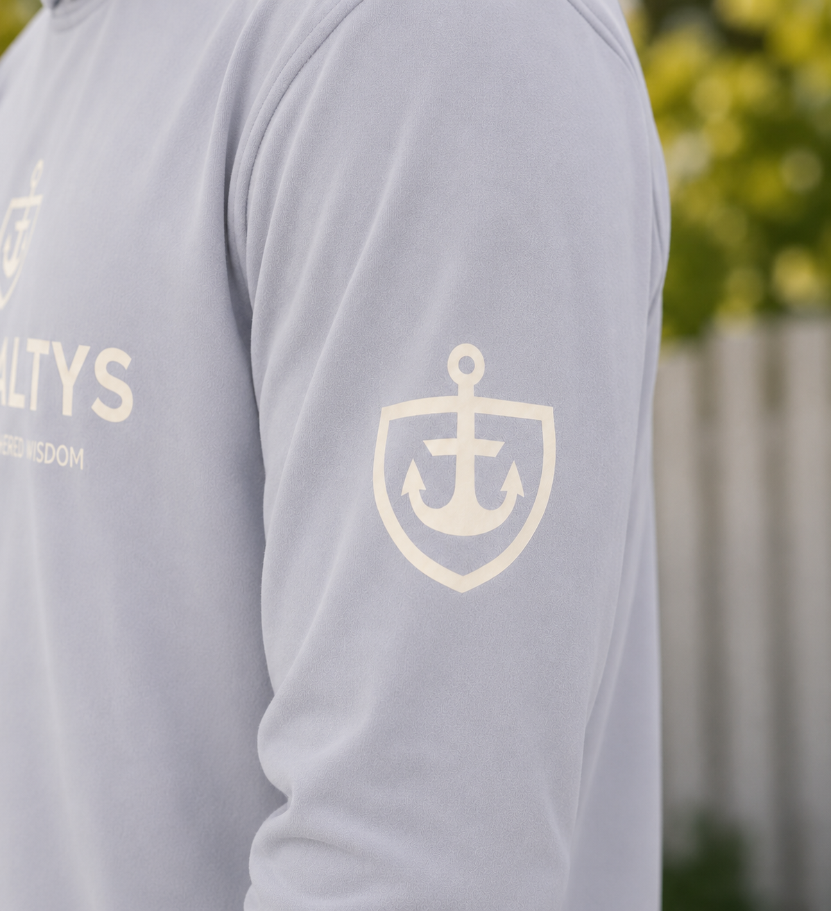 Old Saltys Long Signature Deck Tee — Sea Air
