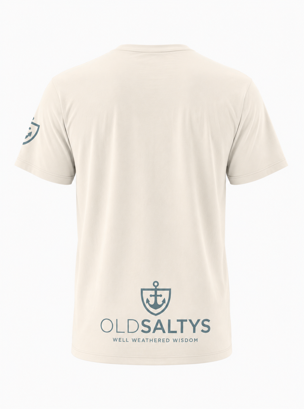 Old Saltys Signature Tee - Sundried Bone