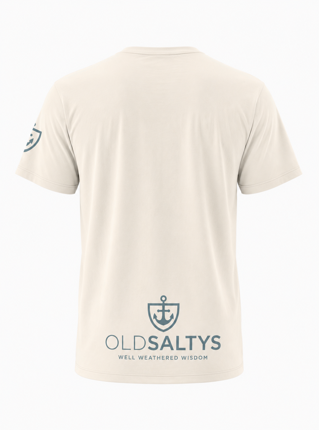 Old Saltys Signature Tee - Sundried Bone