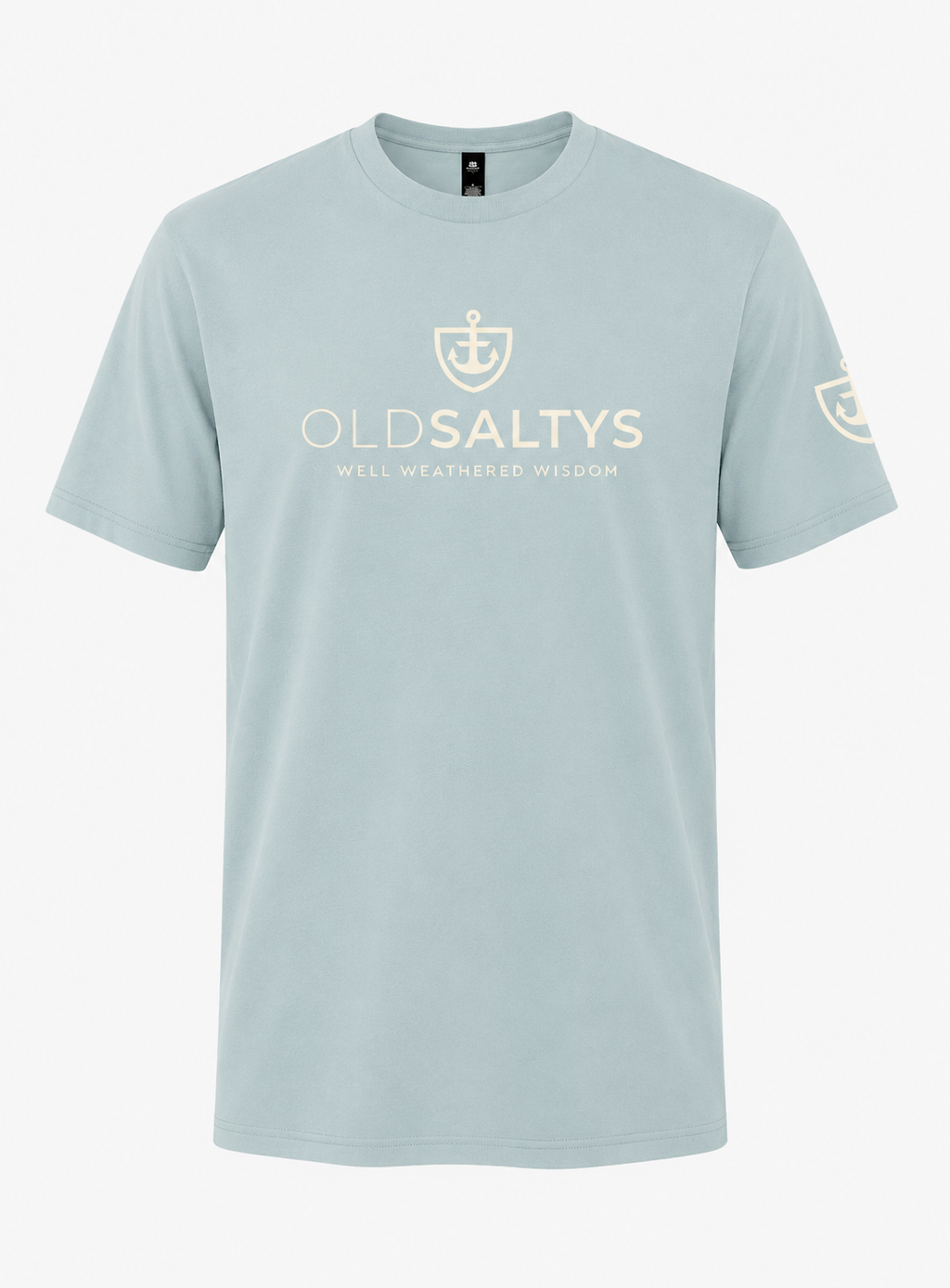 Old Saltys  Signature Tee - Blue Mist
