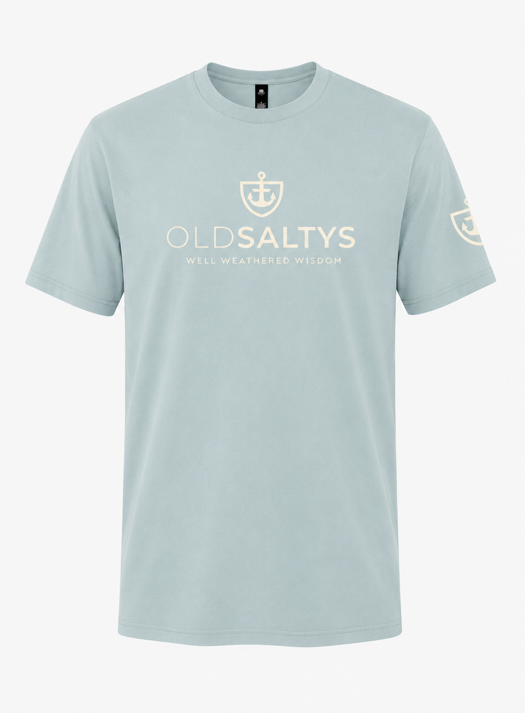 Old Saltys  Signature Tee - Blue Mist