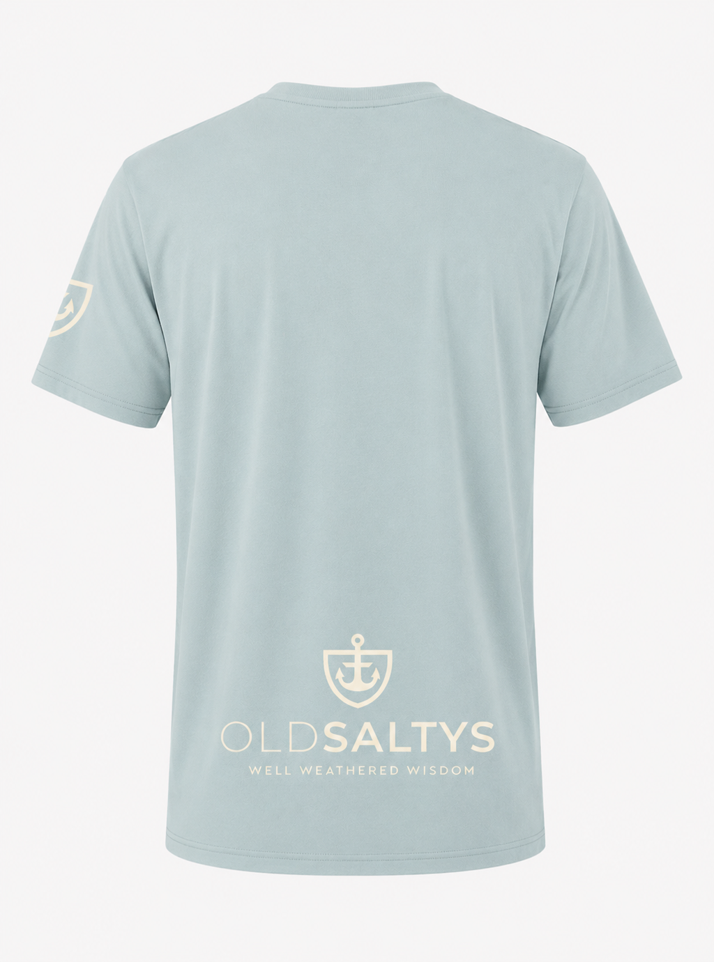 Old Saltys  Signature Tee - Blue Mist