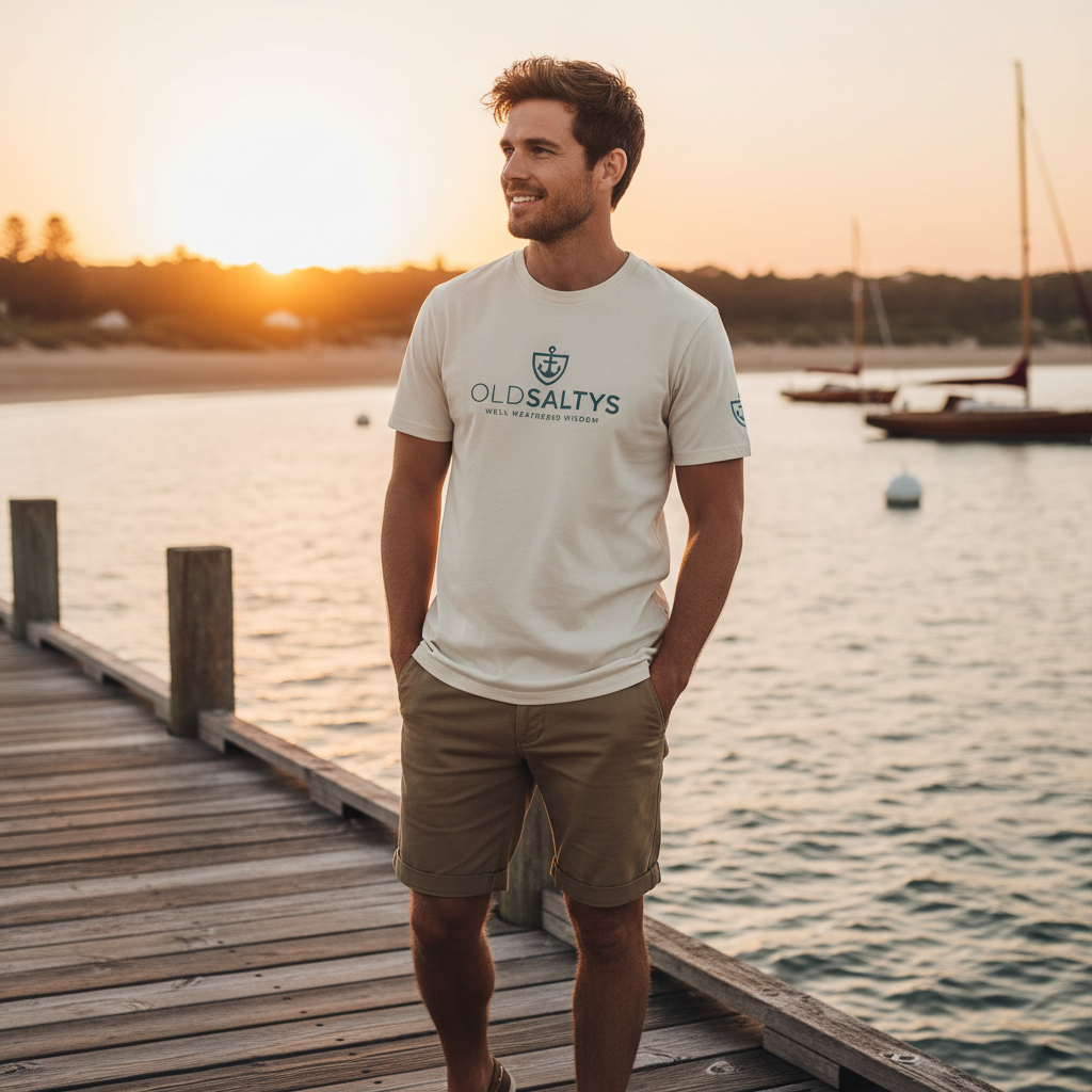 Male lifestyle coastal