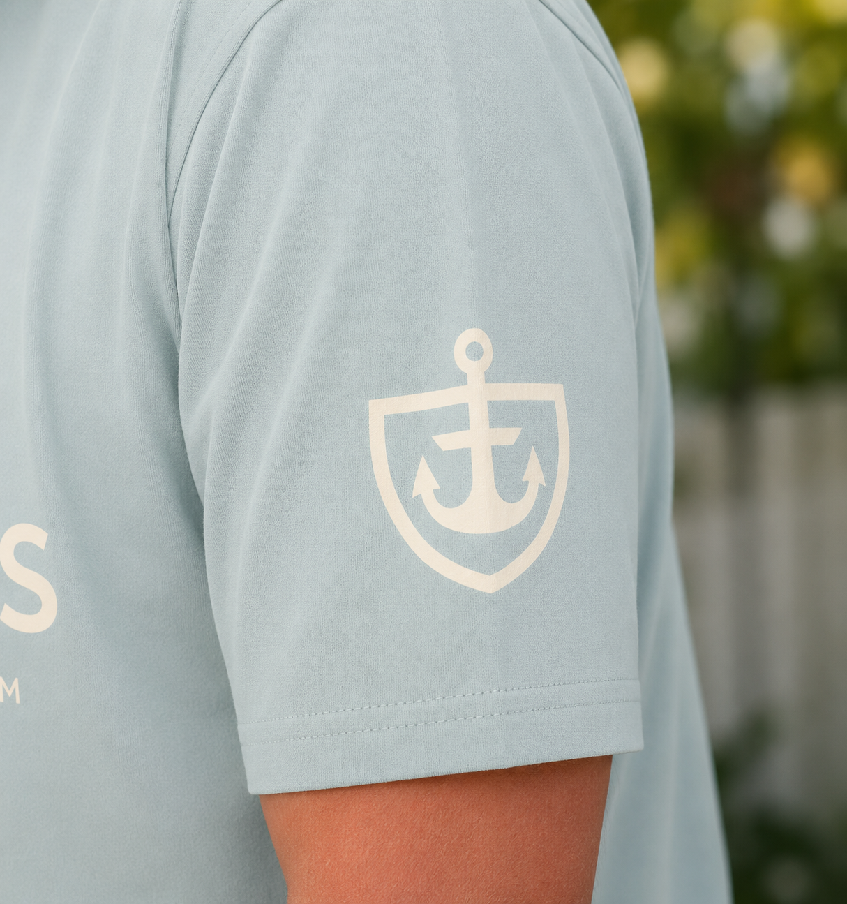 Old Saltys  Signature Tee - Blue Mist