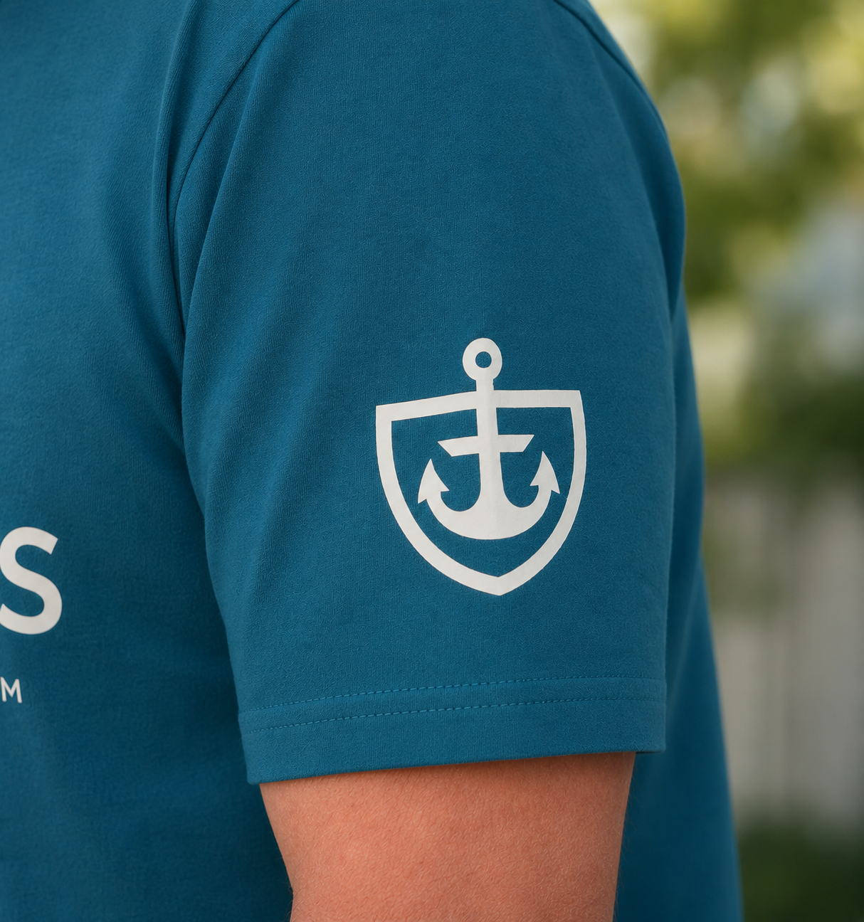 Old Saltys Signature Tee - Tidal Teal