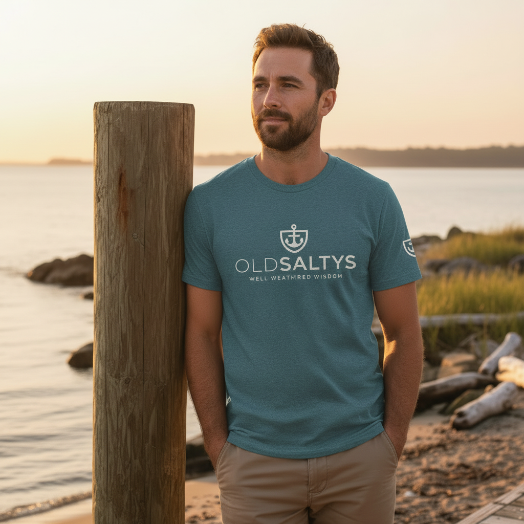 Teal Shirt Close-up