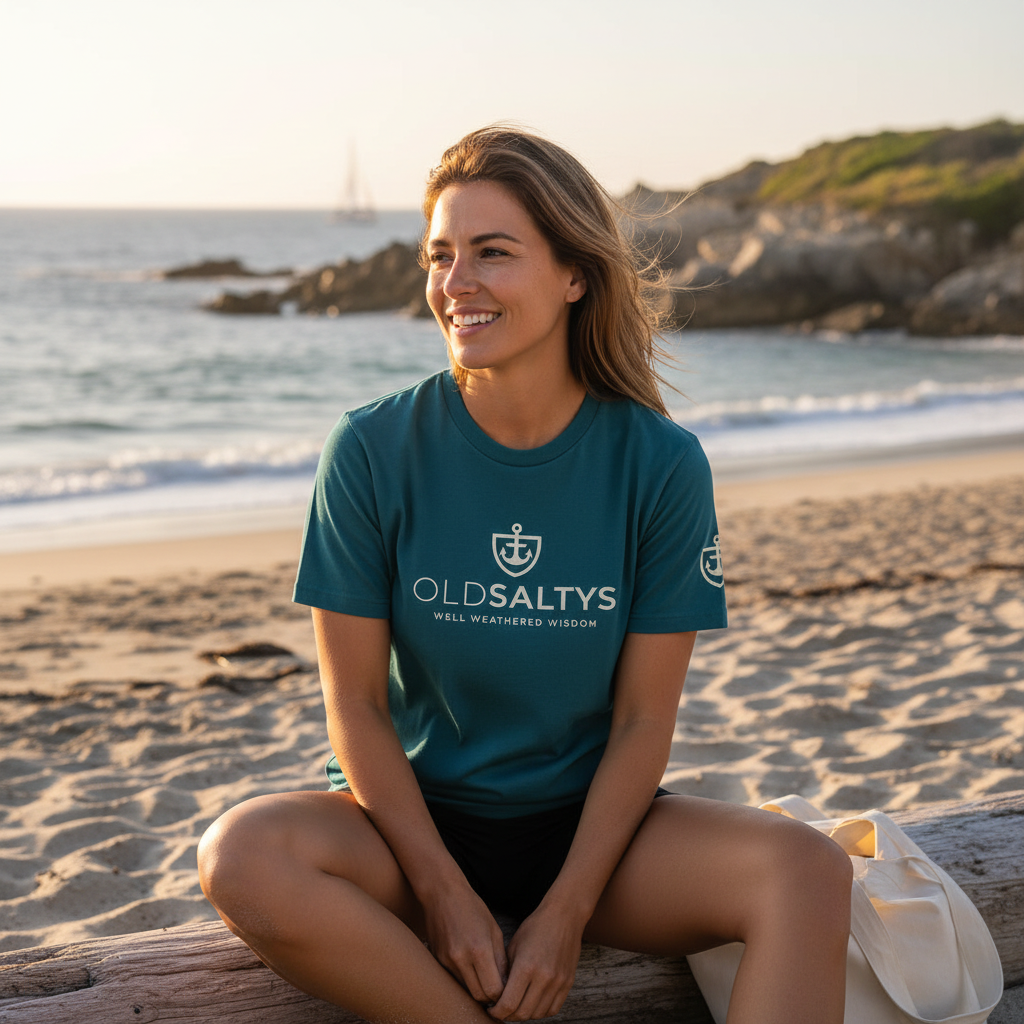Tidal Teal female lifestyle